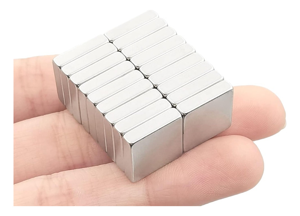 Set 120 Imanes Neodimio N45 Rectangular 5mmx5mmx1mm - Imagen 7