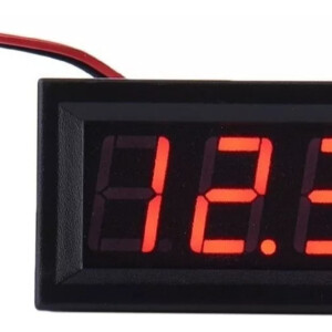Mini Voltímetro 4.5-30vdc Led 3 Dígitos Rojo Arduino