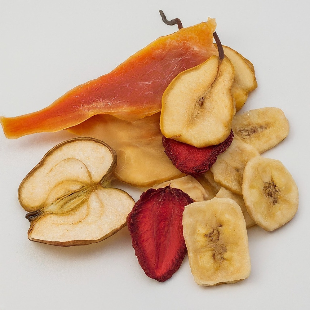Mix Frutas Secas Bolsa X 1kg Banano,fresa,papaya,manzana