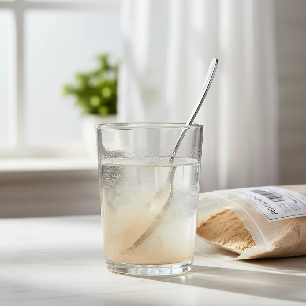 Psyllium Fibra En Polvo X 500g Natural - Imagen 7