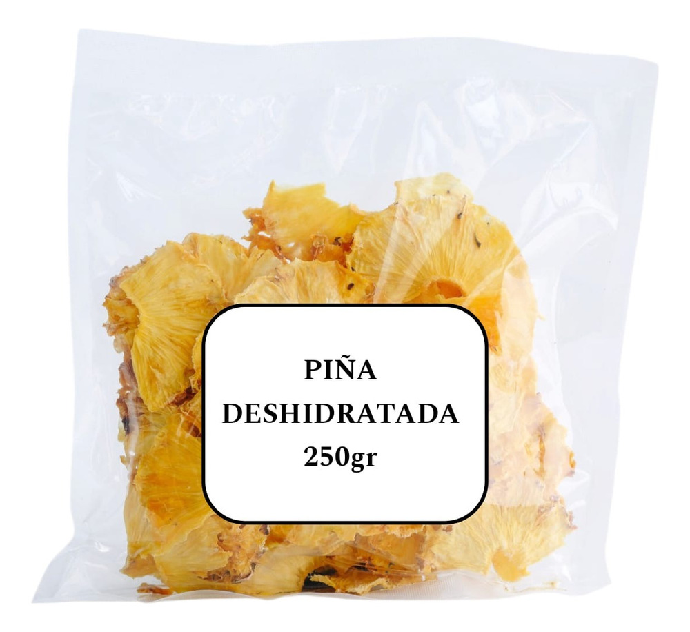 Piña Deshidratada Bolsa X 250gr – EGA COLOMBIA