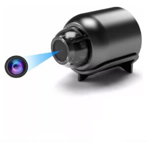 Mini Cámara Espía Cámara De Vigilancia Wifi Ip Tipo Bala Negro