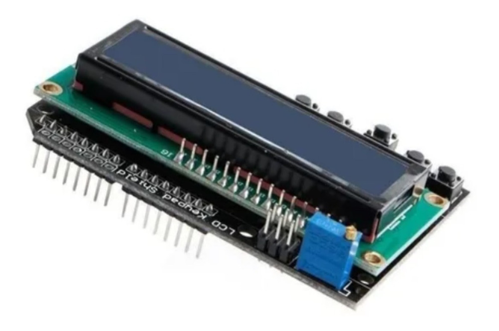 Lcd Teclado Shield Lcd 16x2 Pantalla Para Arduino Uno Mega