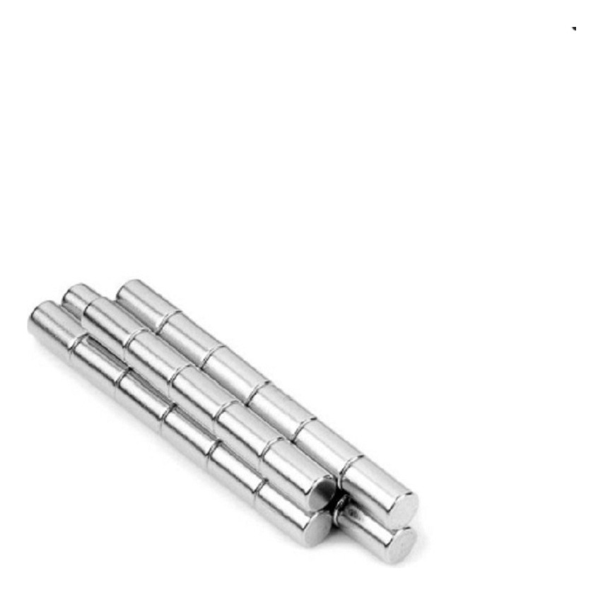 Diez Imanes N52 Neodimio Cilindro 7mm X 10mm - Imagen 3