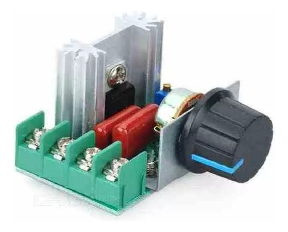Módulo Dimmer 2000w Con Scr Regulador De Tension 110 O 220 V