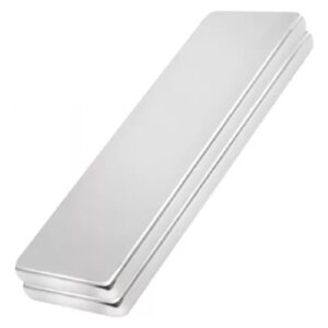 8 Imanes Neodimio N45 Rectangular Potente 30mm X 6mm X 2mm
