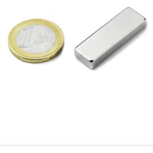 Cuatro Imanes N52 Neodimio Bloque 25mm X 14mm X 4mm