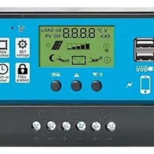 Controlador De Carga Regulador Solar 50a Pwm 50 Amp Usb Lcd