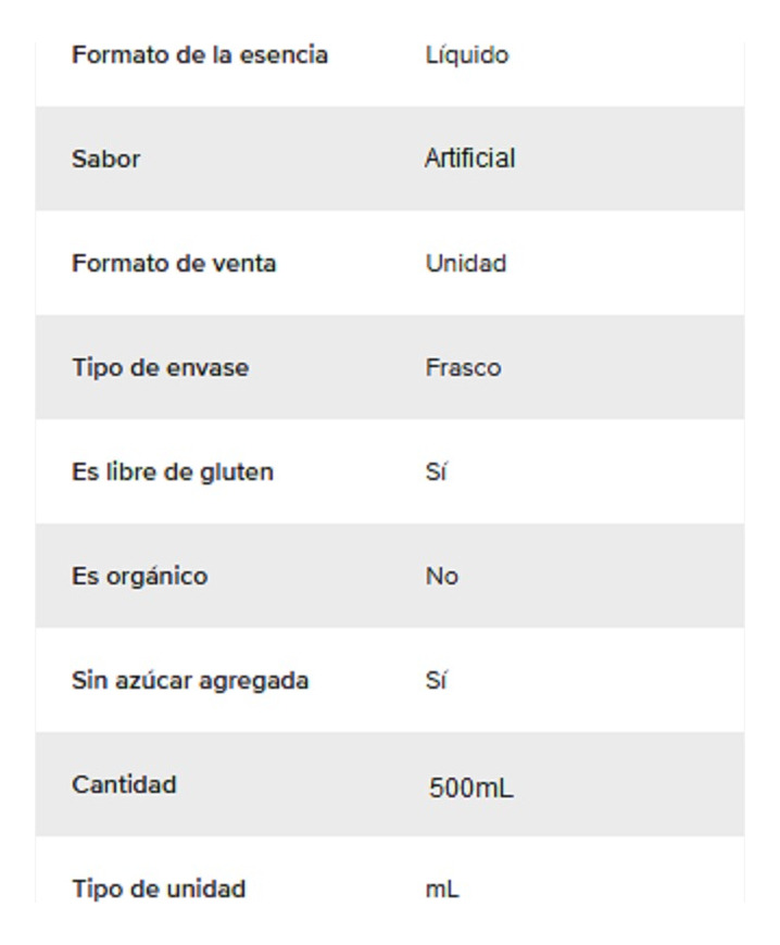 Saborizante Liquido Leche Condensada 500ml - Imagen 4