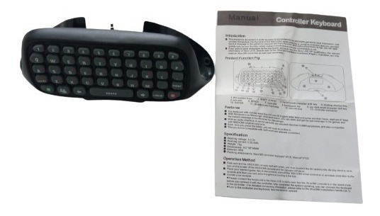 Chatpad Para Xbox 360 Negro