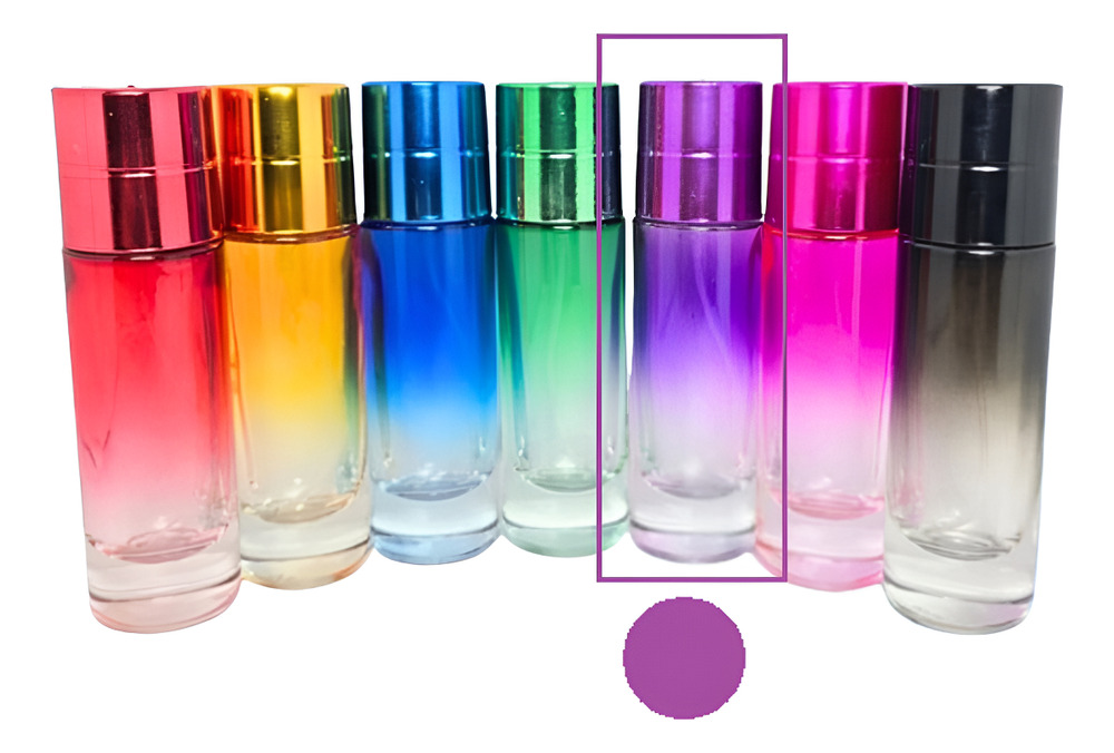 6 Envases Perfume Cilindro Lujo Color X 30 Ml - Imagen 23