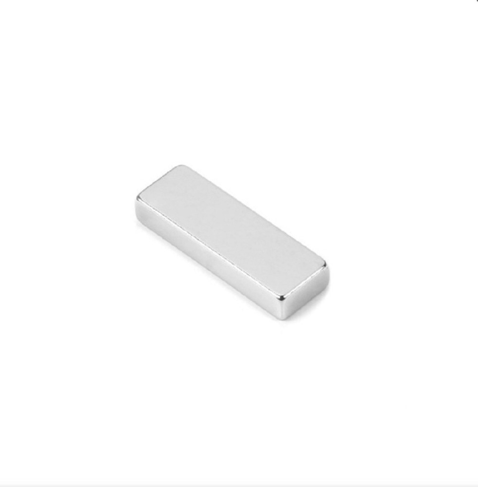 Seis Imanes N52 Neodimio Bloque 25mm X 14mm X 2mm - Imagen 3