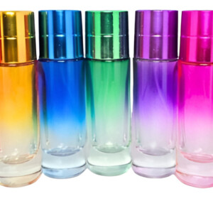48 Envases Perfume Cilindro Lujo Color X 30 Ml