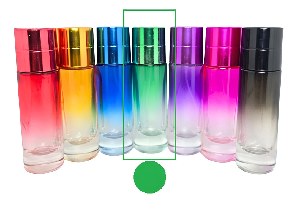 6 Envases Perfume Cilindro Lujo Color X 30 Ml - Imagen 20