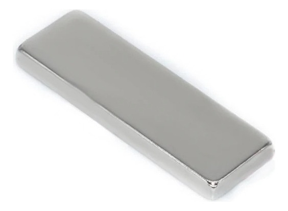 Set 10 Imanes Neodimio N45 32mmx10mmx2mm Rectangular - Imagen 4