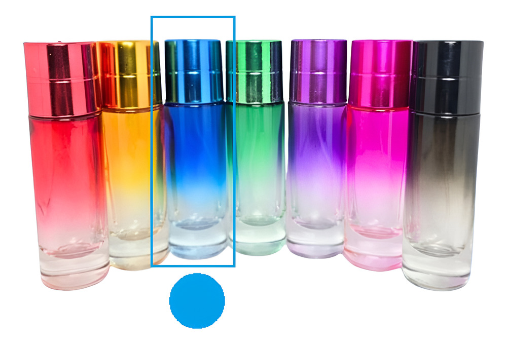 120 Envases Perfume Cilindro Lujo Color X 30 Ml - Imagen 8