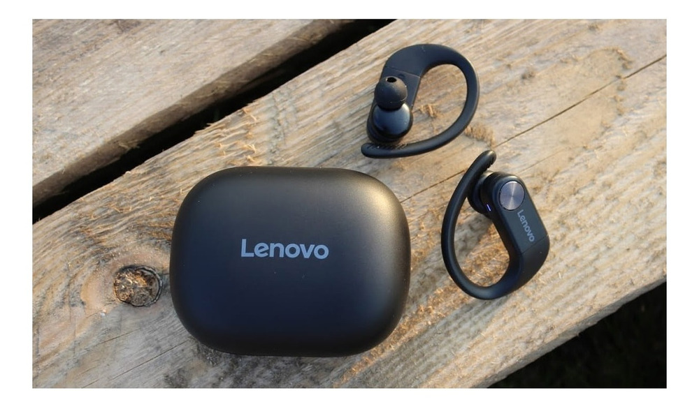 Audífonos Lenovo Lp7 Bluetooth Negro Livepods Negro - Imagen 5