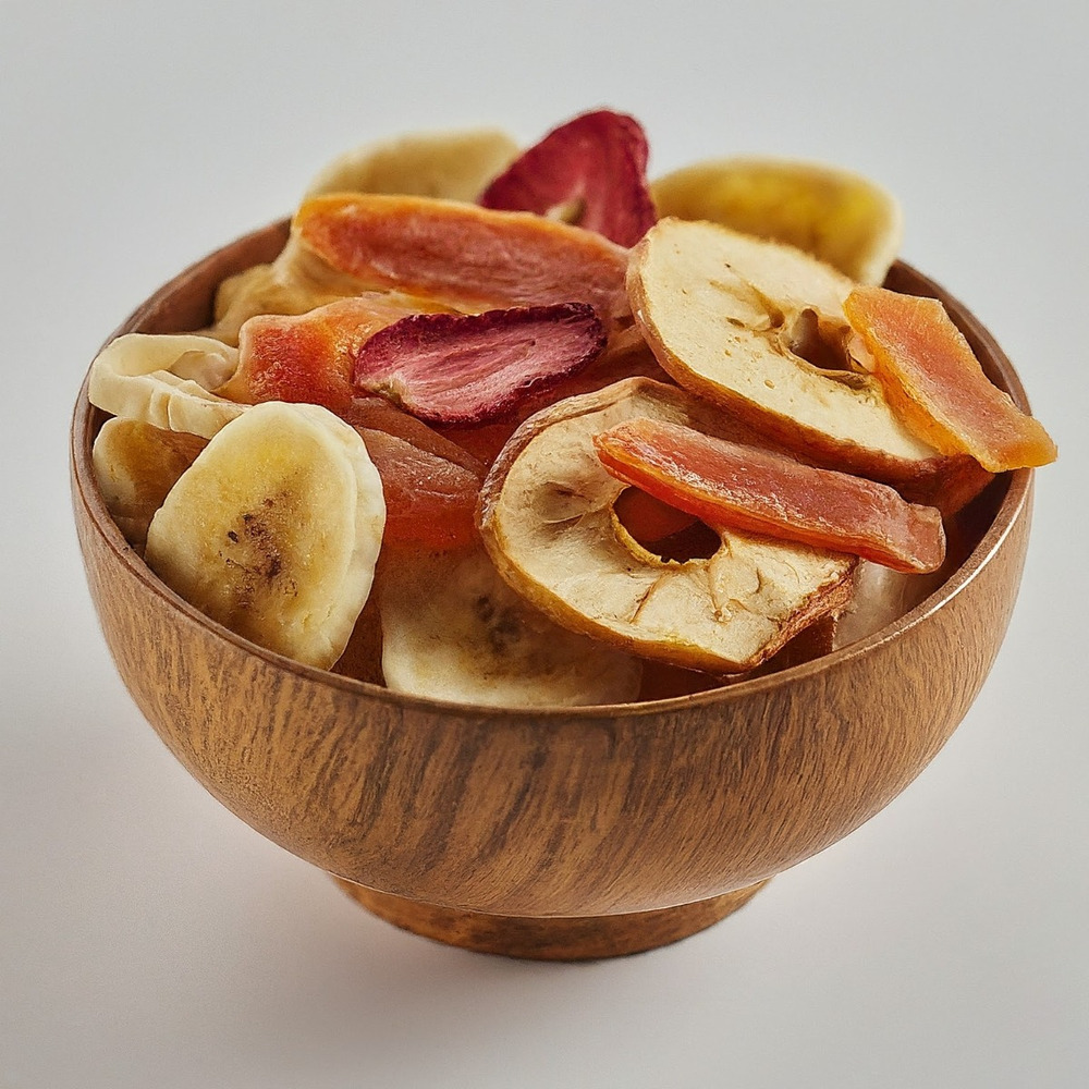 Mix Frutas Secas Bolsa X 500gr Banano,fresa,papaya,manzana