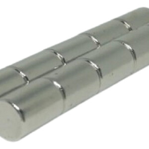Iman Neodimio Potente 5 X 15 Mm Cilindro X 10 Unidades
