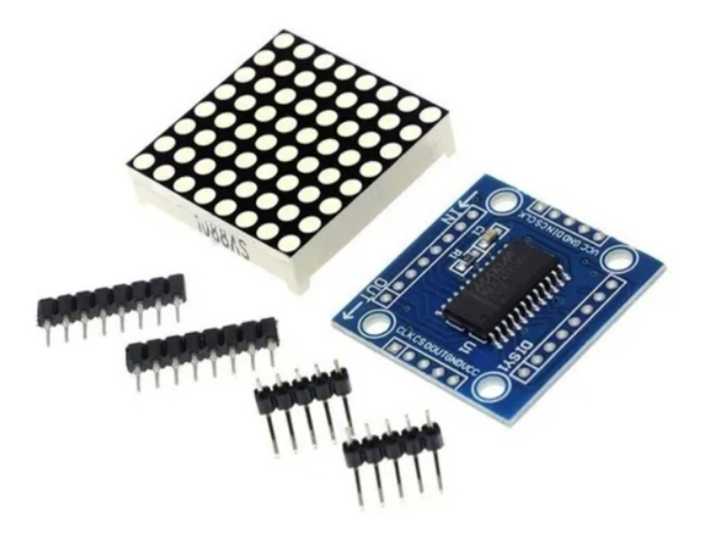 Módulo Matriz Led 8x8 Max7219 Catodo Comun Arduino Pantalla