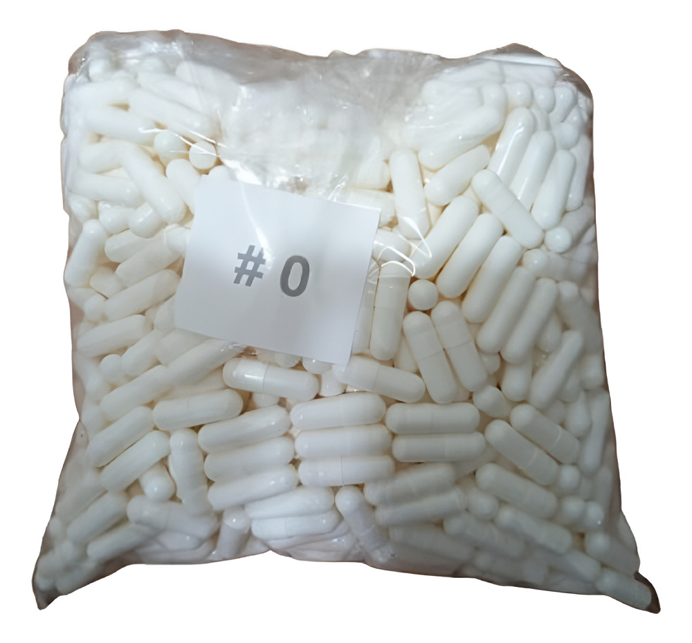 Capsulas De Gelatina Vacias X 1000 Unidades Tamaño 0 - Imagen 13