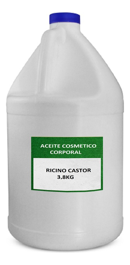 Aceite De Ricino Castor Corporal Galon 3,8kg
