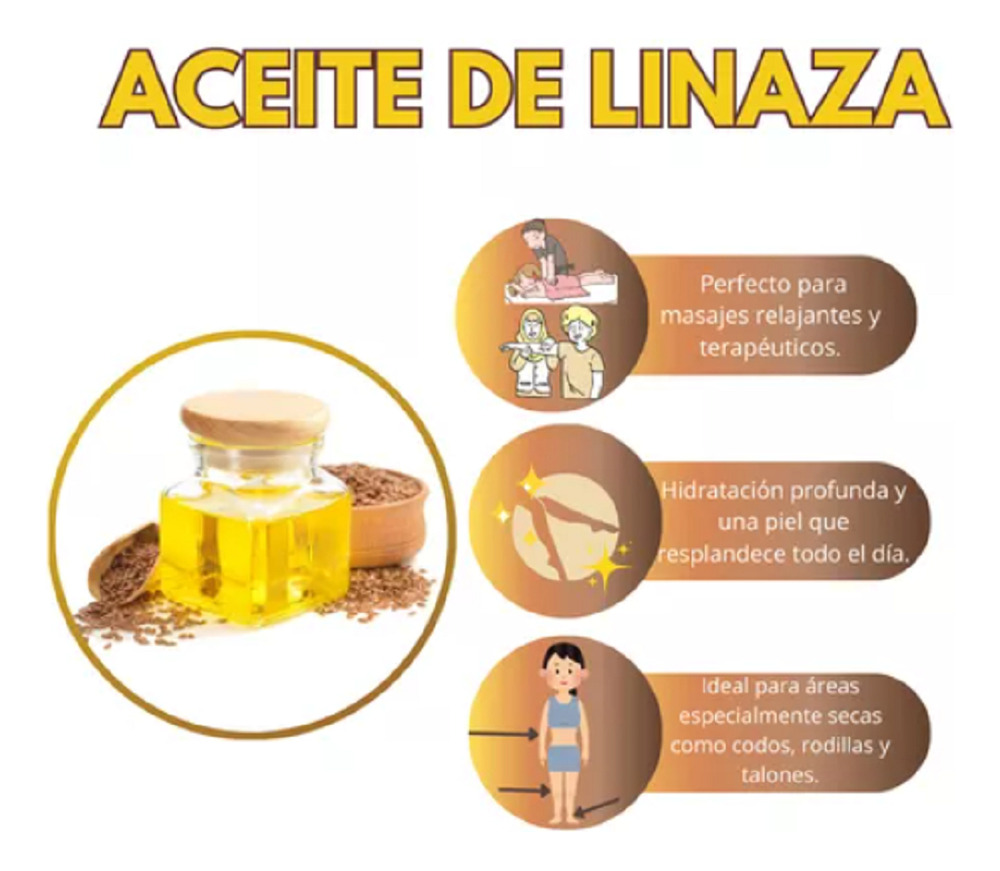 Aceite De Linaza X 500 Ml - Imagen 4