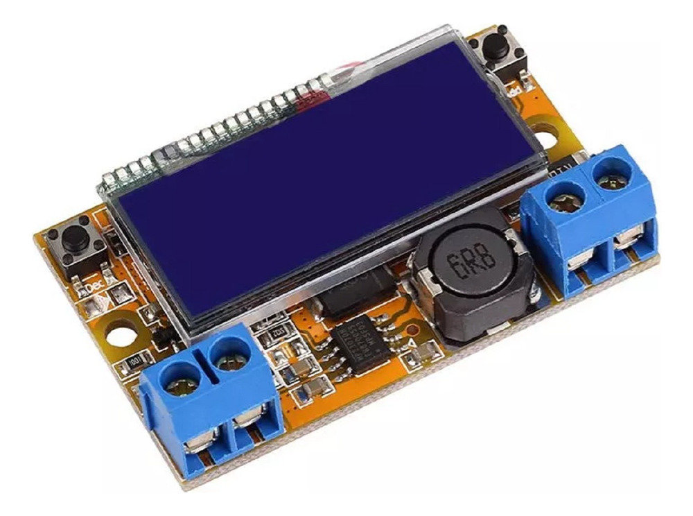 Devmo Dc-dc Modulo Fuente De Alimentacin Con Pantalla Lcd