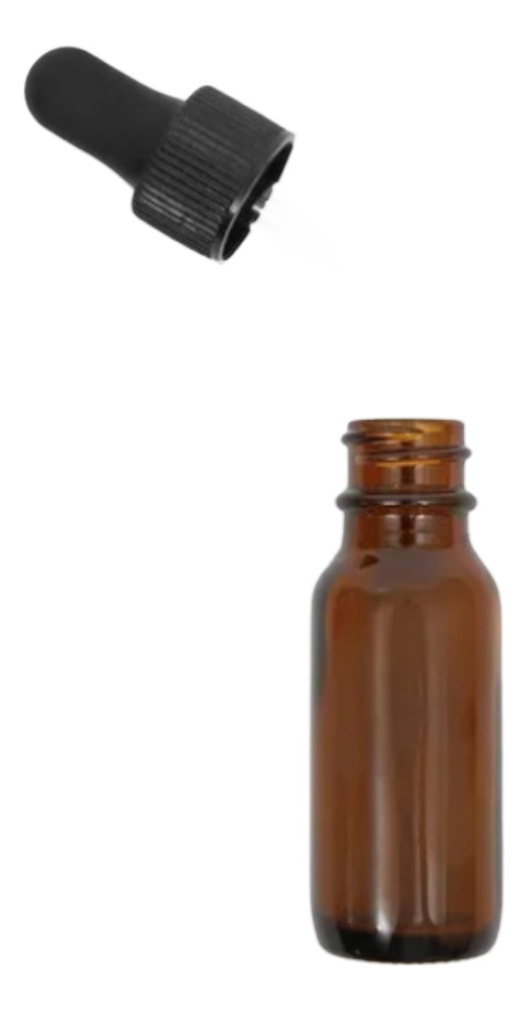 10 Frascos Gotero Vidrio Ambar Pipeta 30ml - Imagen 5