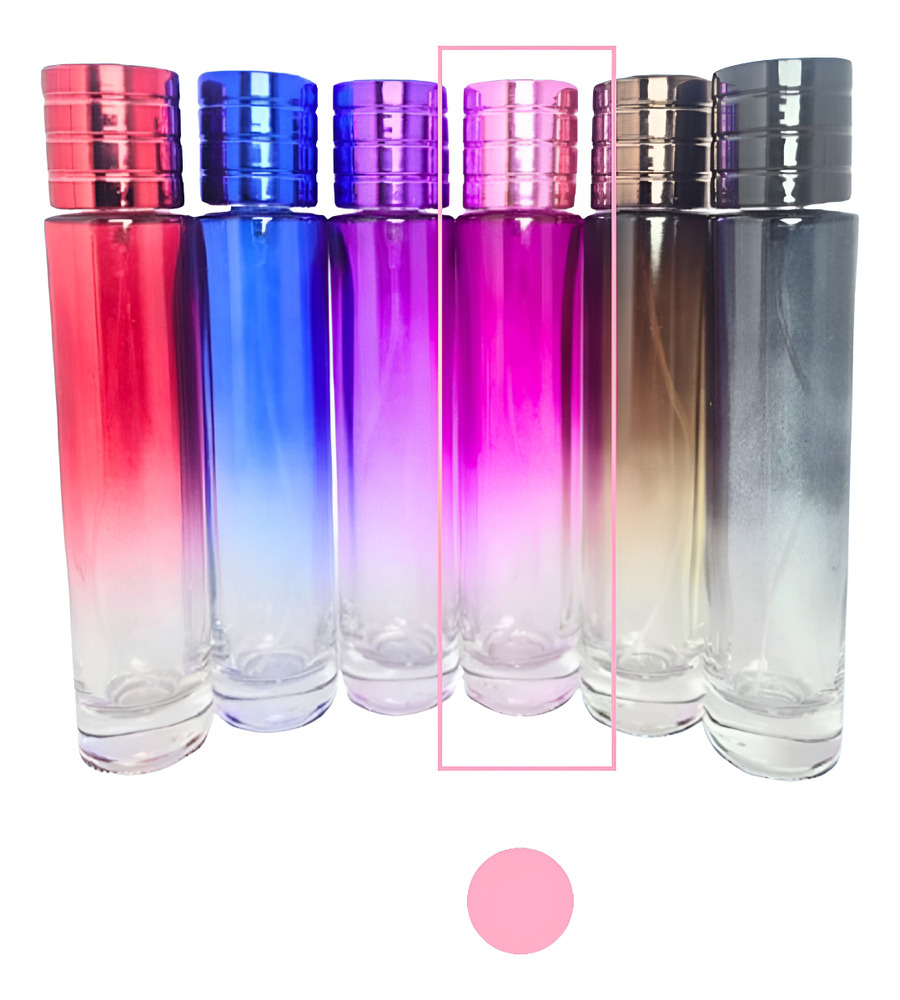 120 Envases Perfume Cilindro Lujo Color X 50 Ml - Imagen 17