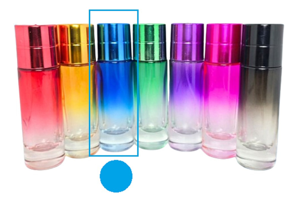 48 Envases Perfume Cilindro Lujo Color X 30 Ml - Imagen 8