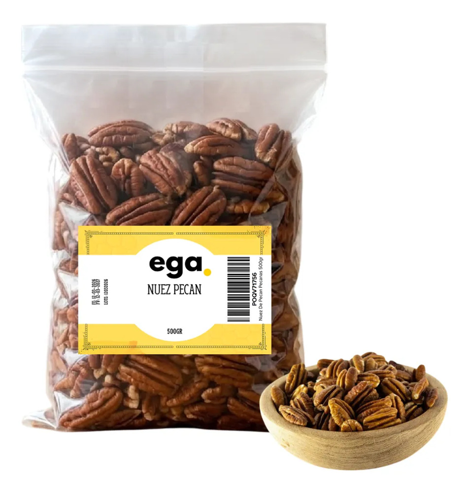 Nuez Pecan Pecanas 500g Frutos Secos