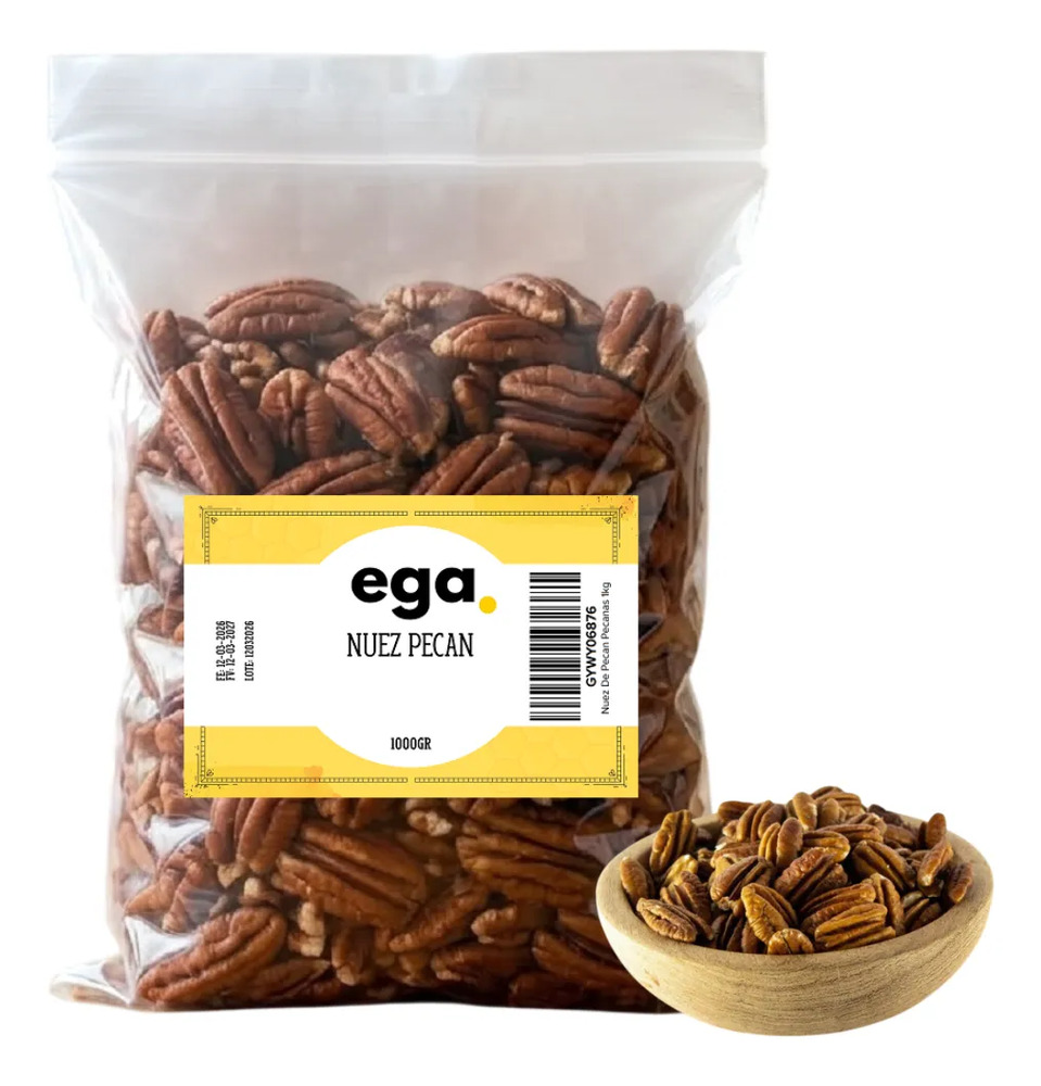 Nuez Pecan Pecana 1kg Frutos Secos