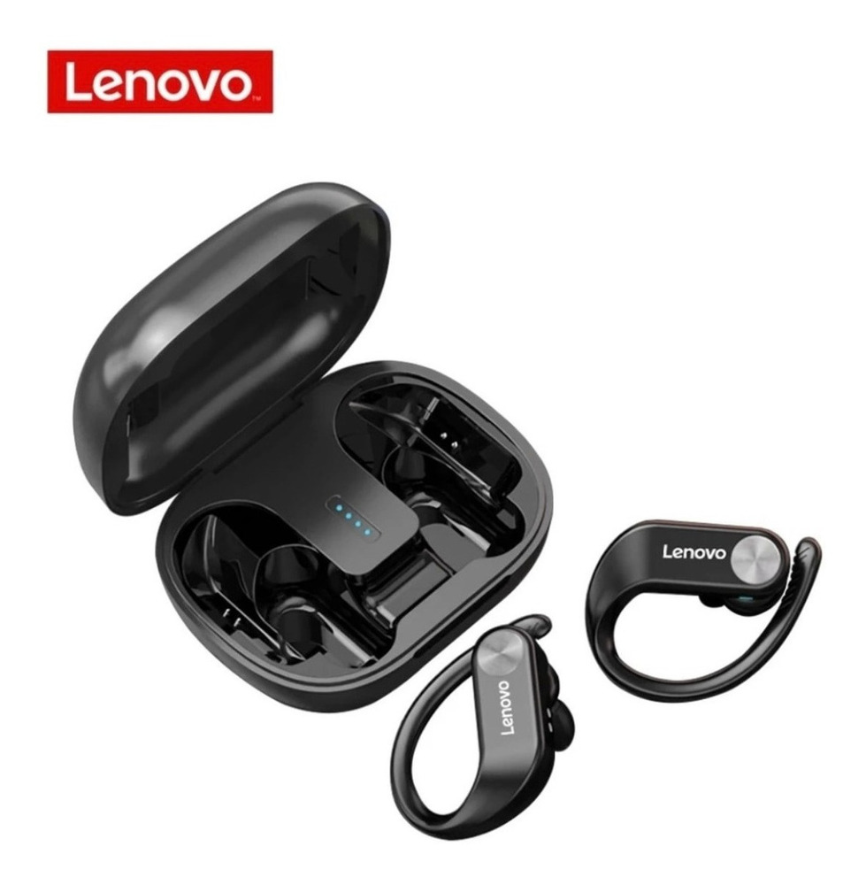Audífonos Lenovo Lp7 Bluetooth Negro Livepods Negro - Imagen 3