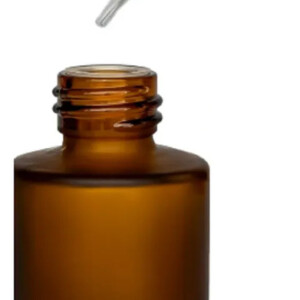 6 Frascos Gotero Vidrio Ambar Opaco Pipeta 30ml