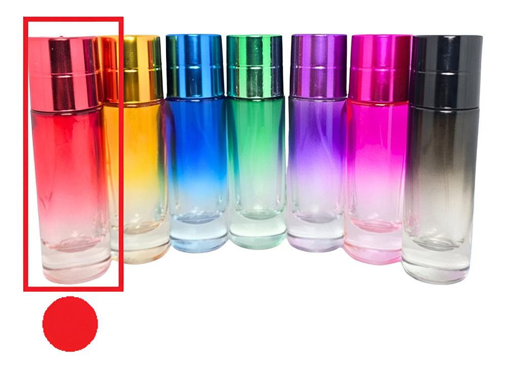 120 Envases Perfume Cilindro Lujo Color X 30 Ml - Imagen 14