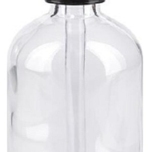 12 Frascos Gotero Vidrio Transparente Pipeta 100ml