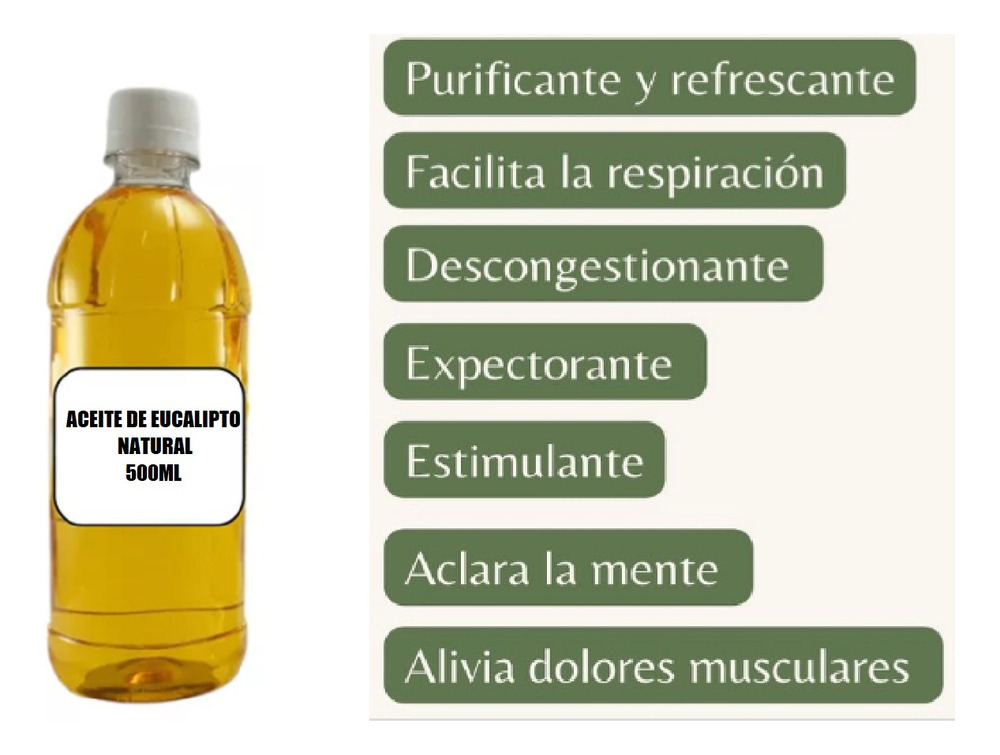Aceite De Eucalipto 500ml - Imagen 3