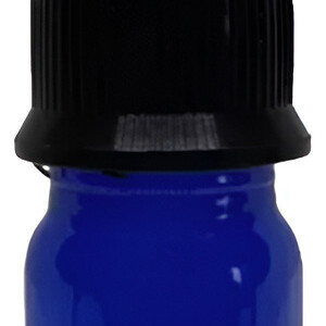10 Frascos Gotero Vidrio Azul Pipeta 5ml