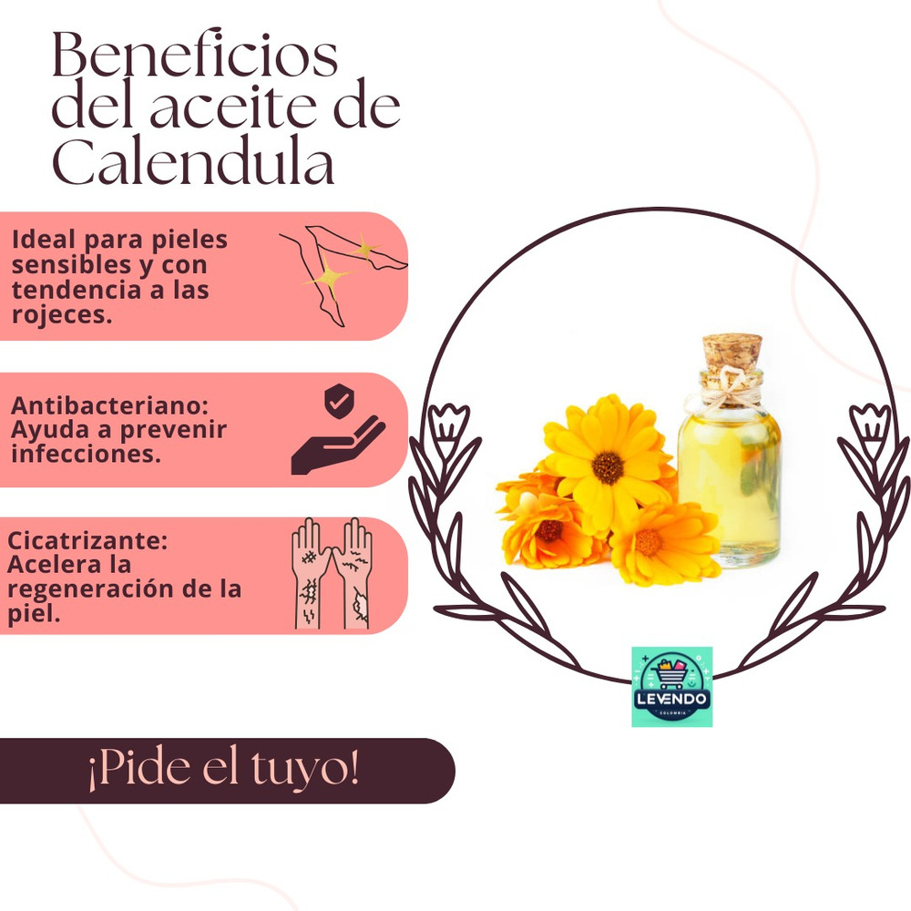 Aceite Escencial De Calendula 25ml - Imagen 3