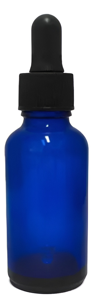 10 Frascos Gotero Vidrio Azul Pipeta 10ml