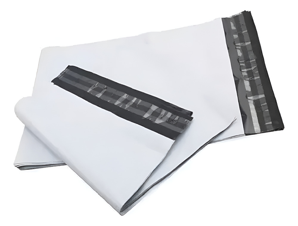 1000 Bolsas De Seguridad 29cm X 38cm Portaguía Mensajería Blanco Bolsa Seguridad
