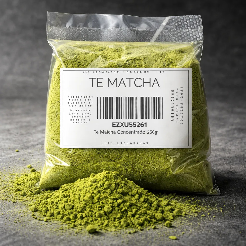 Té Matcha Natural En Polvo Concentrado 250g - Imagen 3