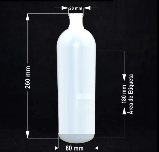 Pack 14 Envases Pet 1000ml Tapa Spray 28mm Mini Tiger - Imagen 5