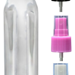Pack 28 Envases Pet 250ml Tapa Spray Casquete 24mm