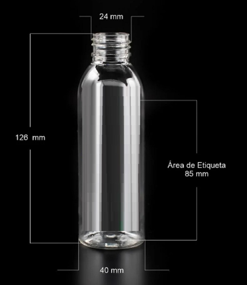 Pack 30 Envases Pet 120ml Tapa Spray Casquete 24mm - Imagen 4