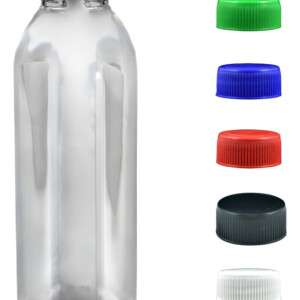 Pack 17 Envases Pet 250ml Tapa 24mm Estriada