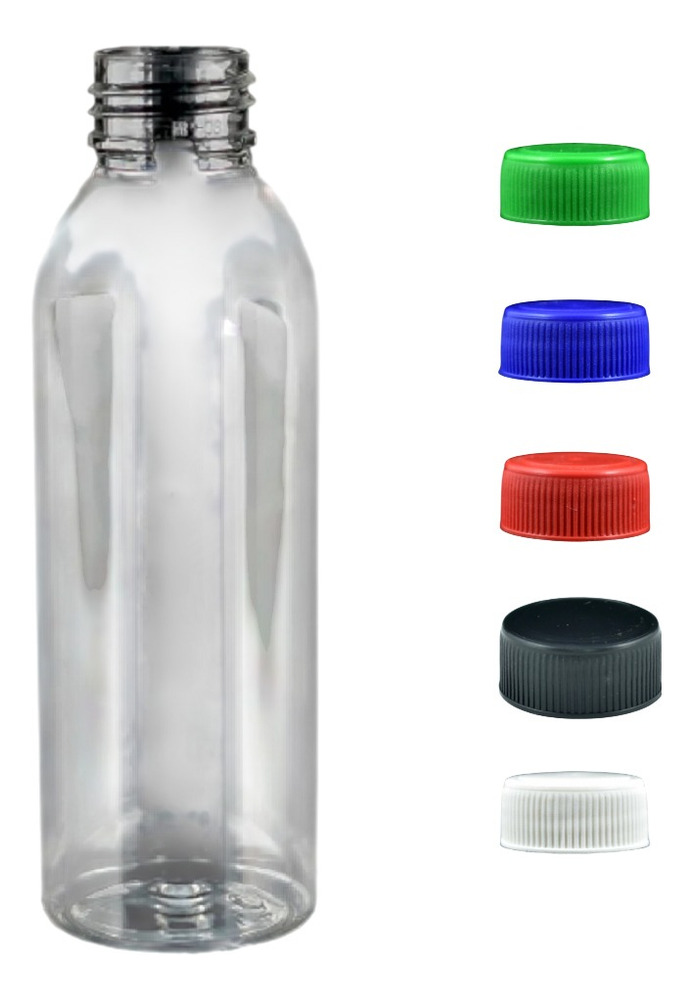 Pack 40 Envases Pet 120ml Tapa 24mm Estriada