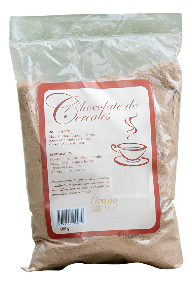 Chocolate De Cereales Chucula En Polvo 500gr