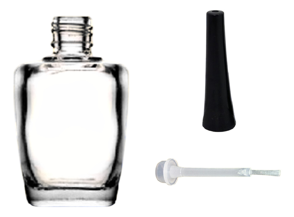 40 Frascos Esmalteros De Vidrio Goya 12ml + Tapas + Pincel - Imagen 18